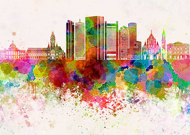 Boston V2 skyline