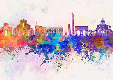 Bologna skyline