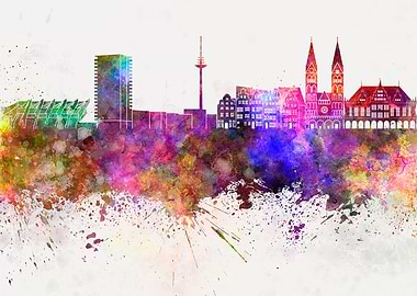 Bremen skyline