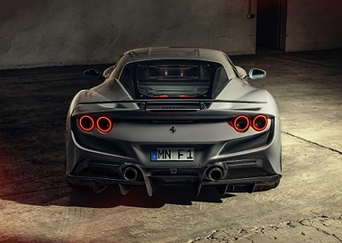 Ferrari F8 Novitec Back