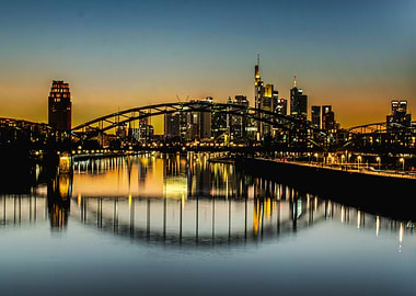 frankfurt golden hour