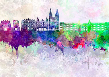 Burgos skyline