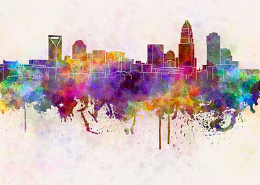 Charlotte skyline