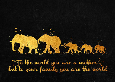 Mom Dad and Three Kids