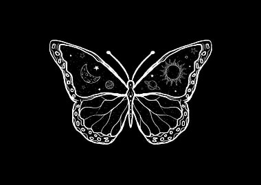 Celestial Butterfly Galaxy