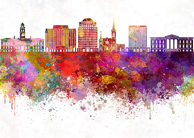 Colorado Springs skyline