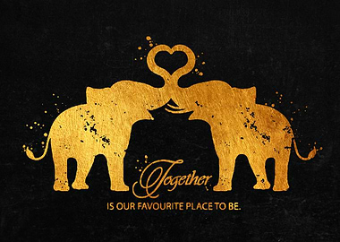 Elephant Together Quote