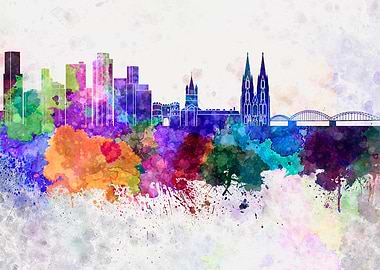 Cologne skyline