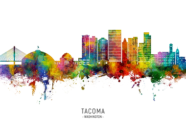 Tacoma Skyline Washington