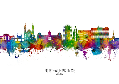 Port au Prince Skyline