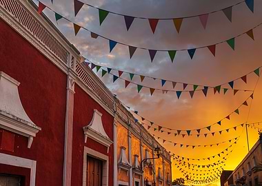 Sunset in Valladolid