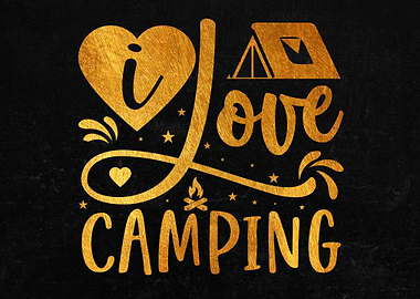 I love camping