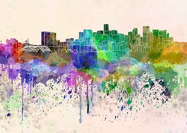Denver skyline