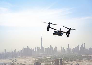 Bell Boeing Osprey Dubai