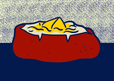 Baked Potato Lichtenstein