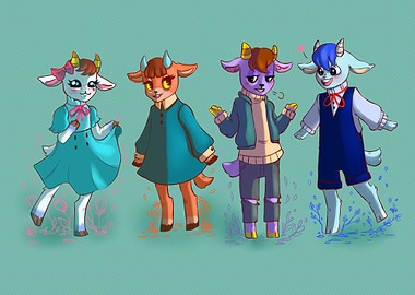 Goat Villagers