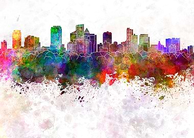 Fort Lauderdale FL skyline