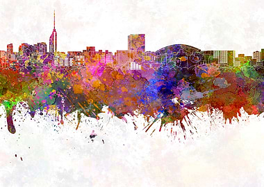 Fukuoka skyline