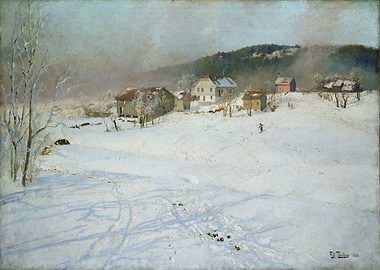 Winter at the River Simoa