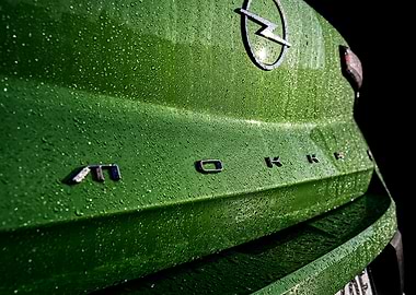 Opel Mokka after Rain