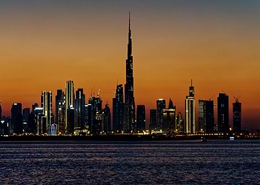 Burj Khalifa Sunset