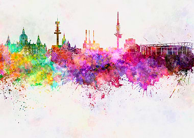Hannover skyline