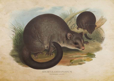 Short Eared Possum