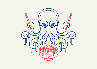 Ramen Octopus 1