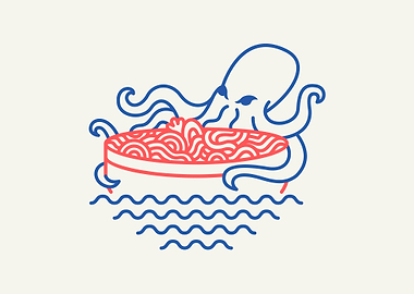 Ramen Octopus 2