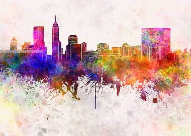 Indianapolis skyline
