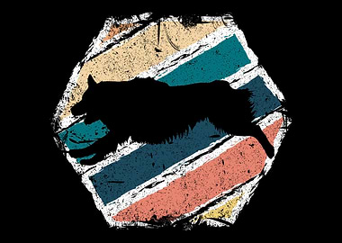 Retro Australian Shepherd