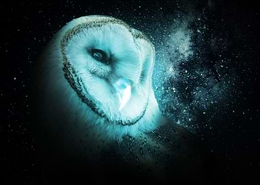 Luminous Barn Owl
