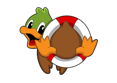 Duck Swimming Swim ring