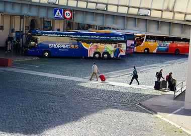Bus Station Barcelona EU