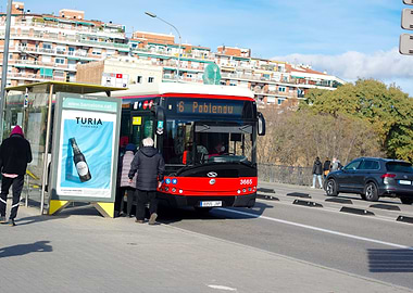 Bus in Barcelona