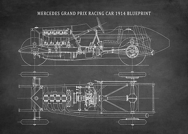 Grand Prix racing car