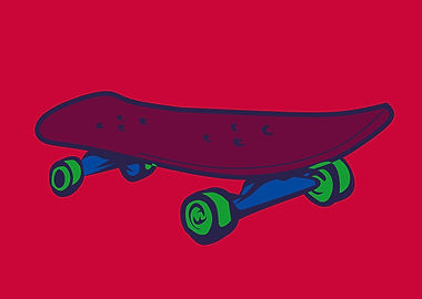 skate popart