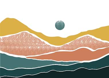 Mountain layout design