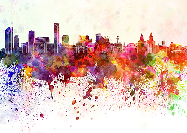 Liverpool skyline