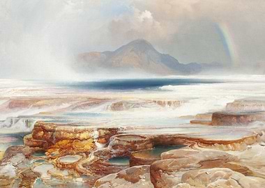 Hot Springs Yellowstone