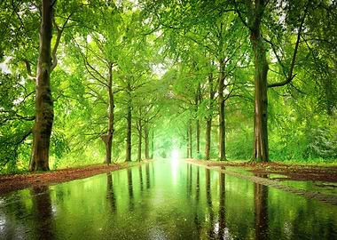 Trees in the Forest Nature
