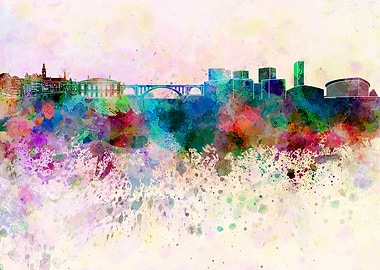Luxembourg skyline