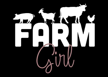 Farm Girl Farmer Animal Co
