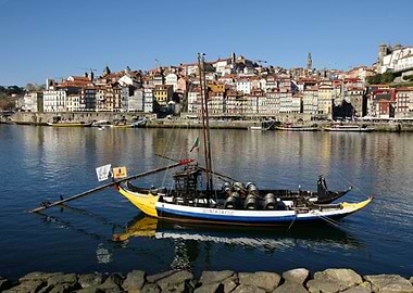 Porto view with Douro 02