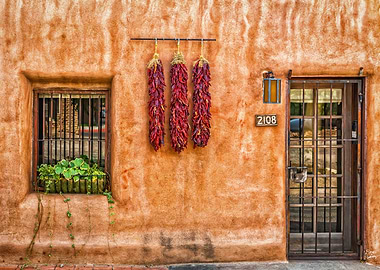 Ristras in New Mexico