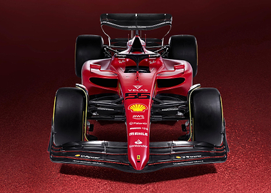 Ferrari F1 75 Race Car
