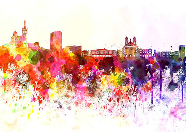 Marseilles skyline