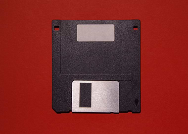 Floppy disk label small re