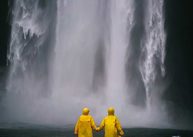 Waterfalls Couple