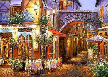 Restaurant in Veneza